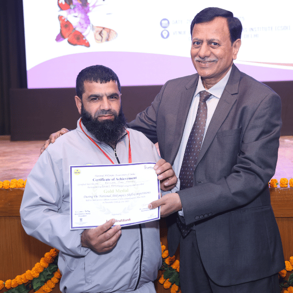 Ghulam Mohammad Magray - Basket Making champion